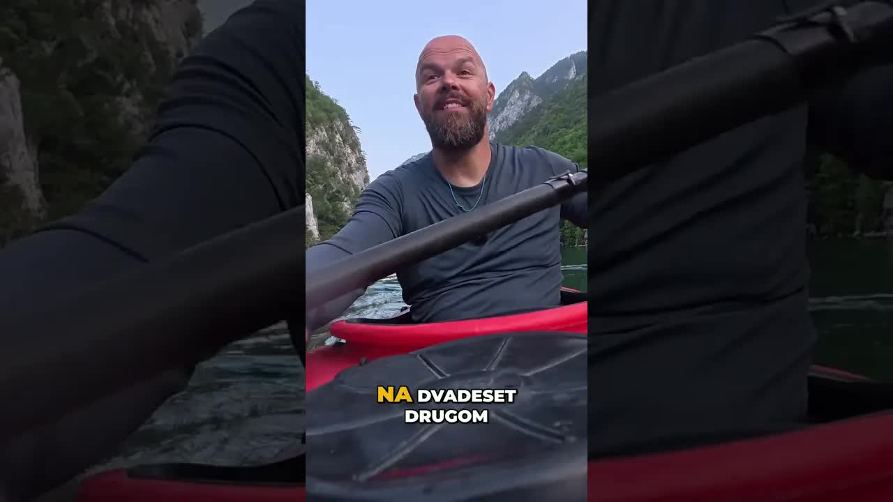 Kajakaška tura kroz Kanjon Drine