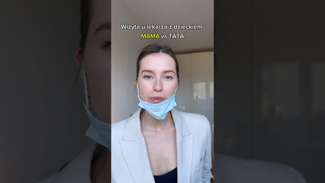 Wizyta u lekarza z córką