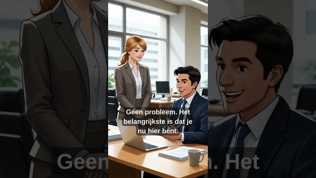 Te laat op het werk door verkeer