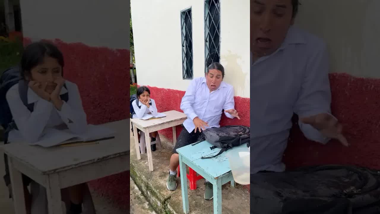 Jito se pintó ojos falsos para dormir en clase