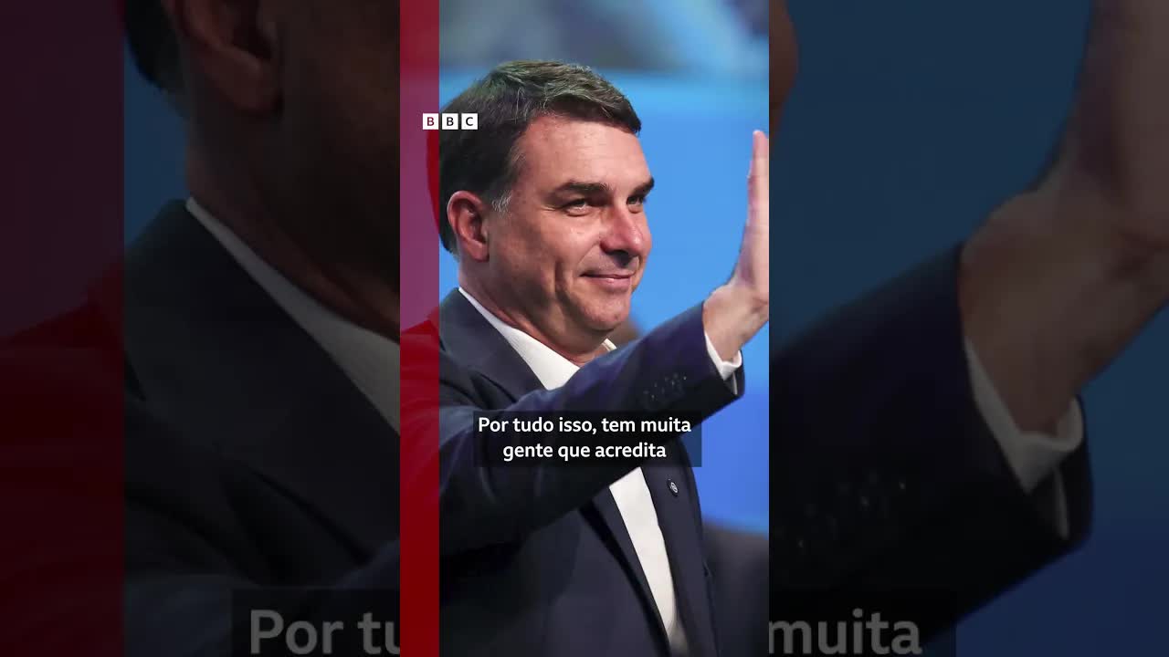 Flávio Bolsonaro busca apoio de Trump em Washington