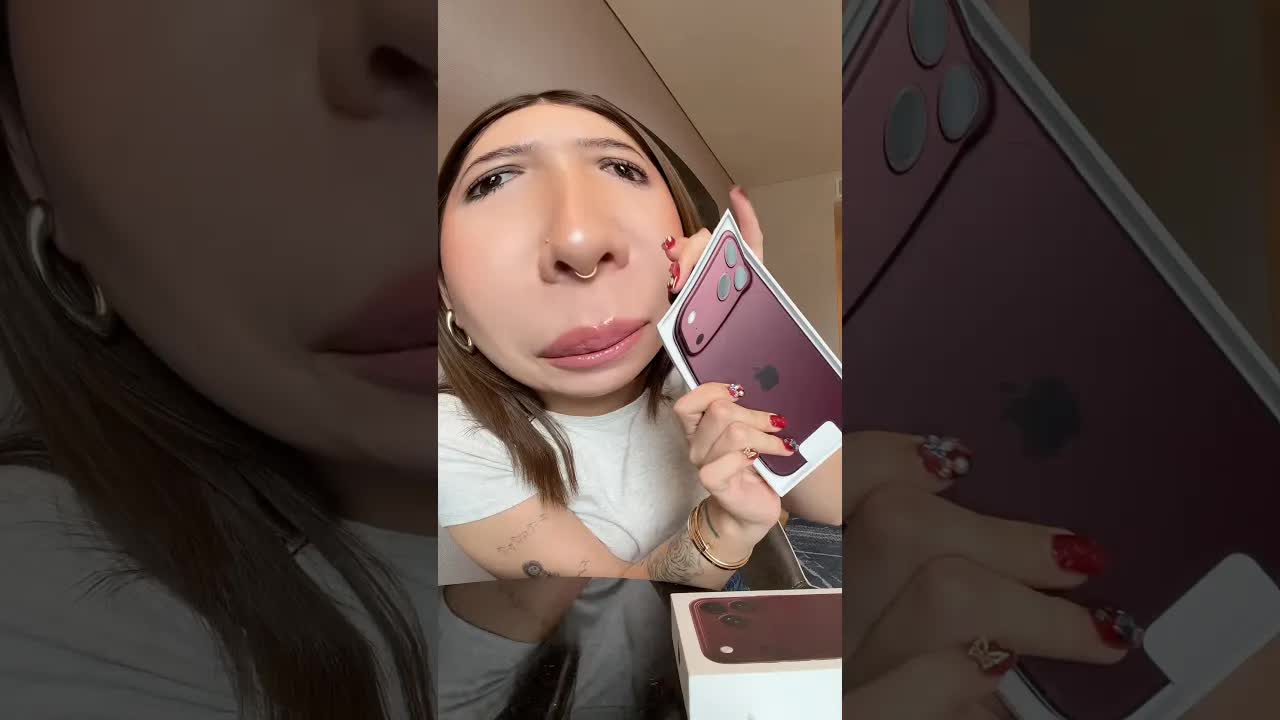Unboxing de mi nuevo iPhone cereza