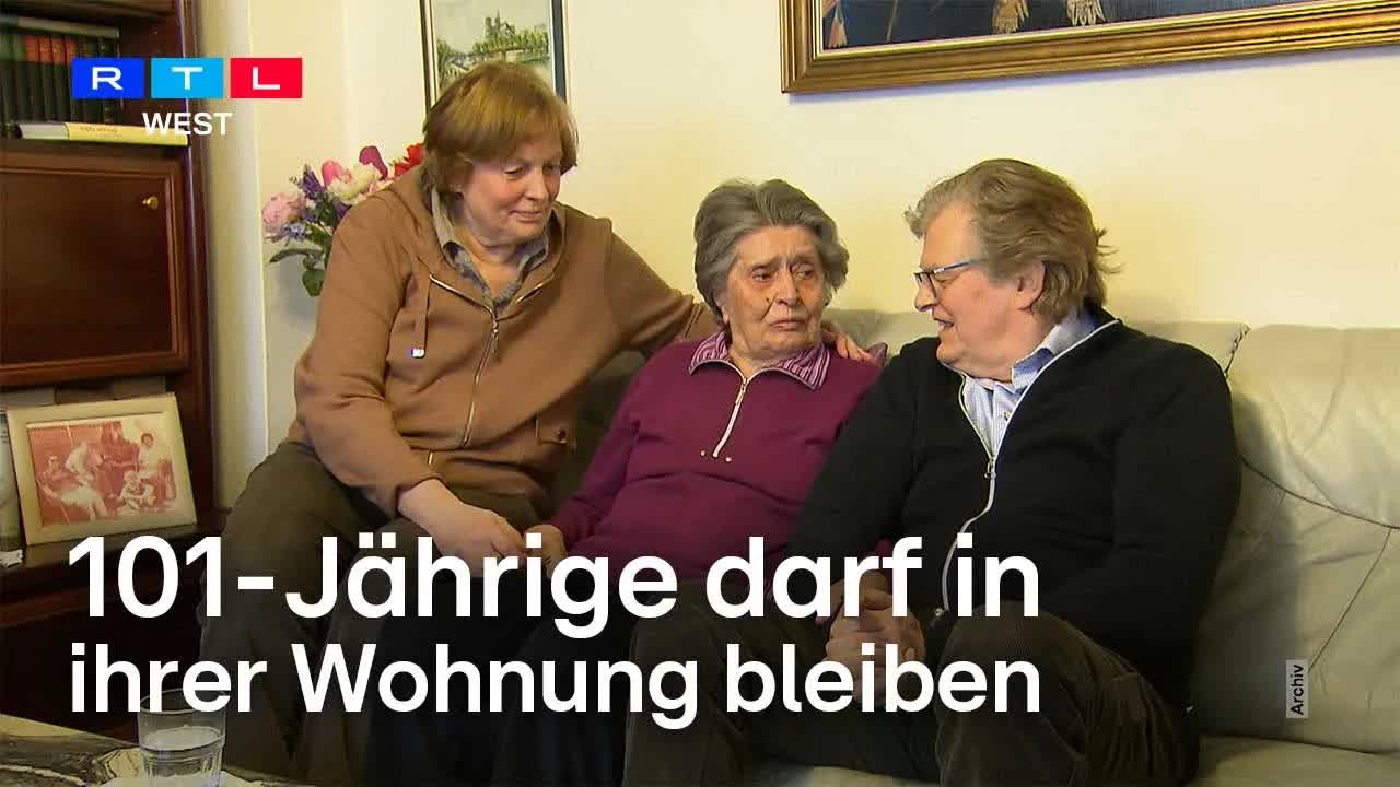 101-Jährige darf in ihrer Wohnung bleiben