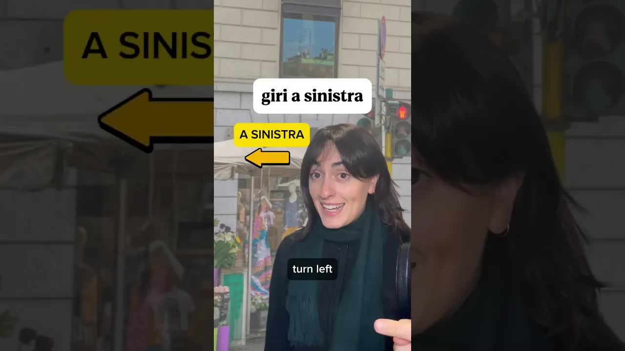 Asking for Directions to Gelato in Italian