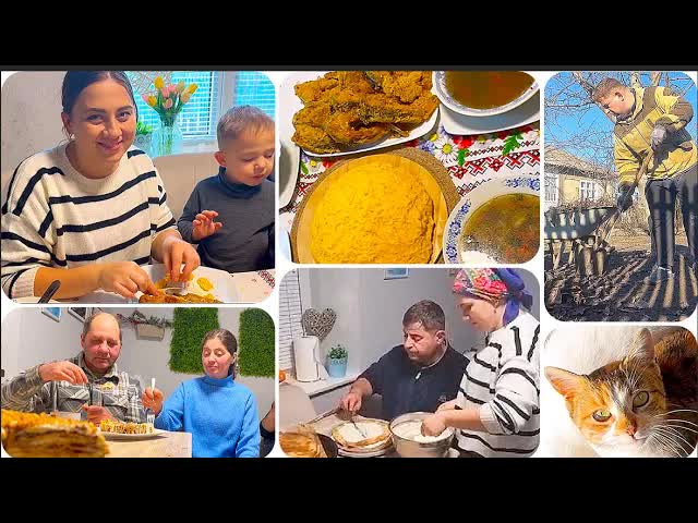 O zi în viața noastră: gătit și familie