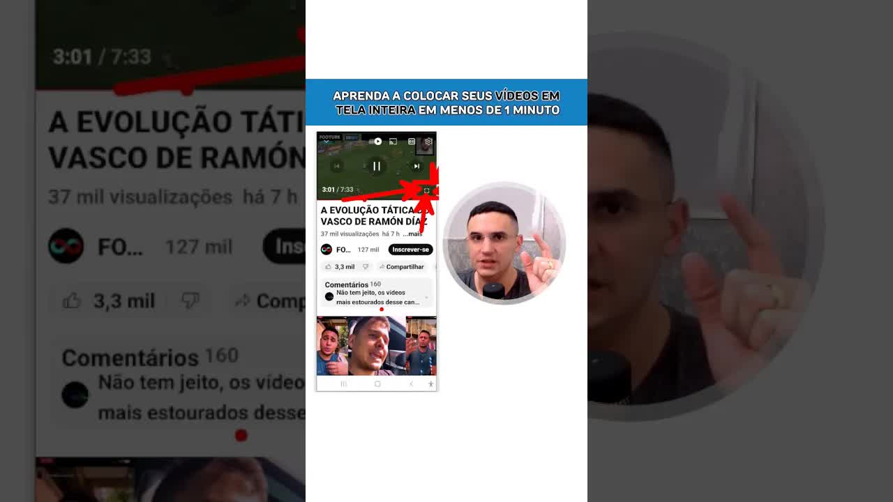 Como colocar vídeos em tela inteira no celular
