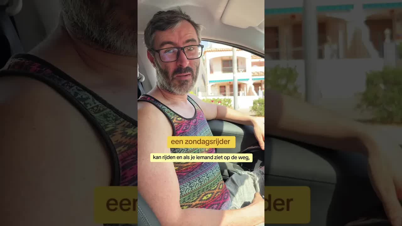 Wat betekent het woord ‘zondagsrijder’?