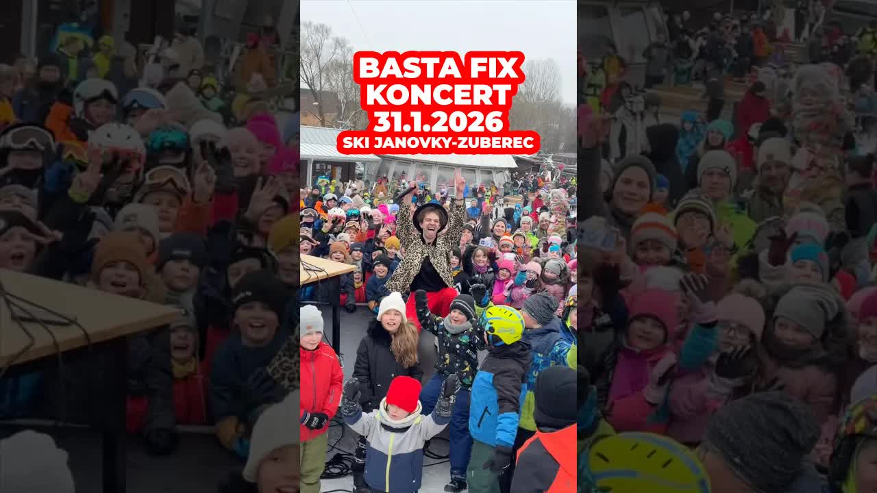 Basta Fix koncert v Ski Janovky - Zuberec