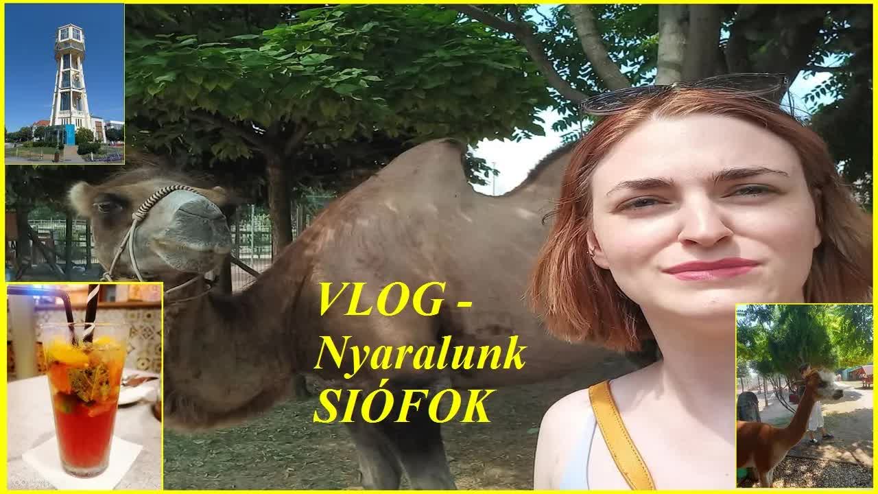 Nyári vlog Siófokon családdal