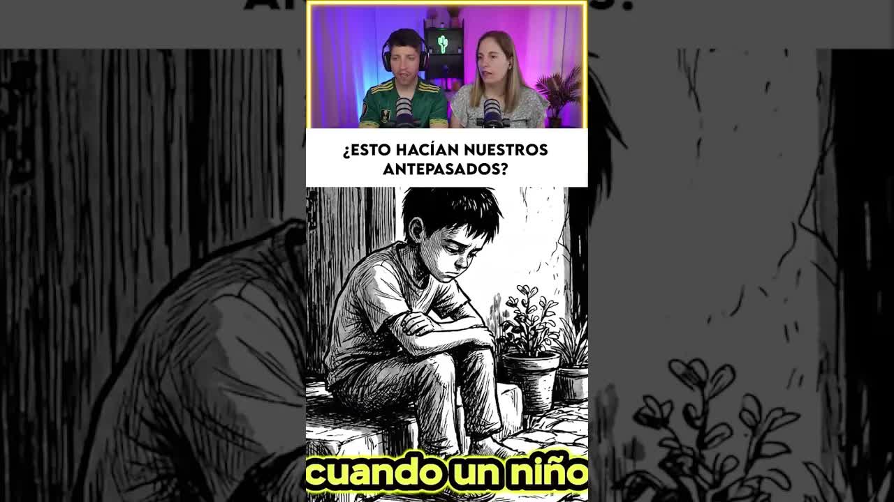 Costumbre antigua para enseñar a hablar a los niños