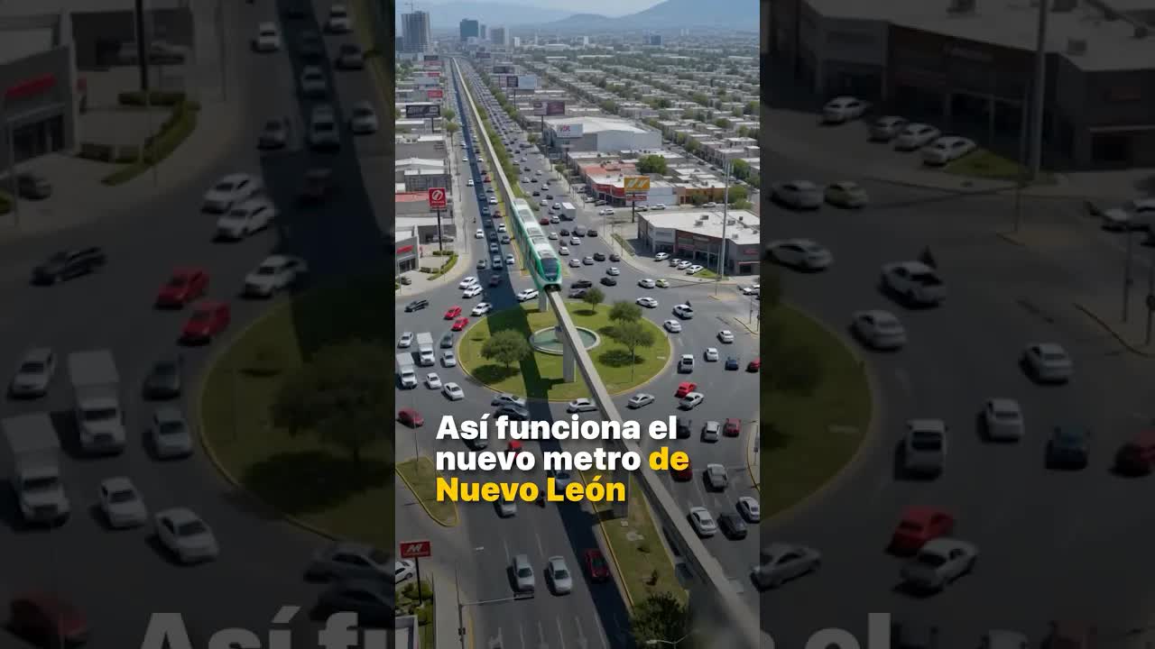 Así funciona el nuevo metro de Nuevo León