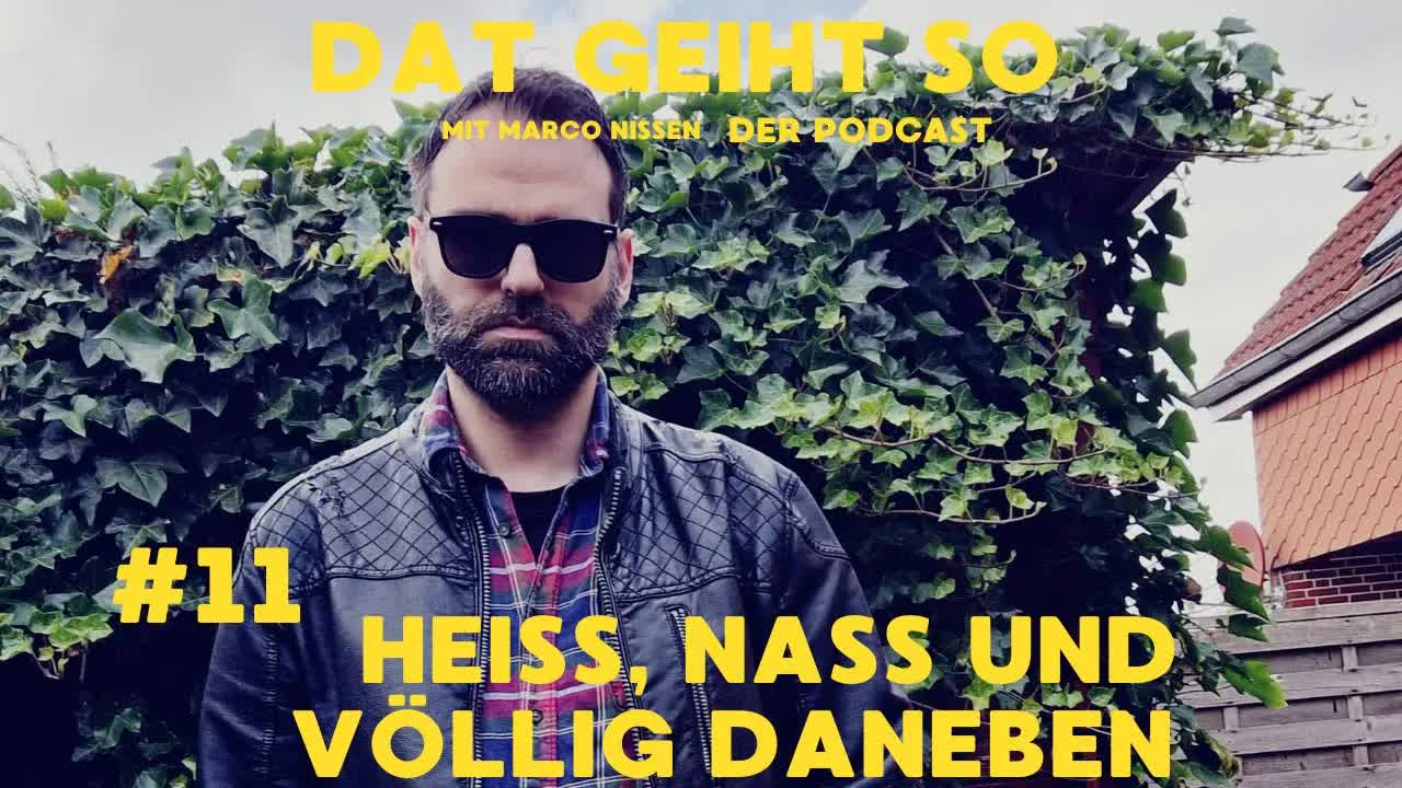 Hitze, nasser Rucksack und Zahnarzt-Termin