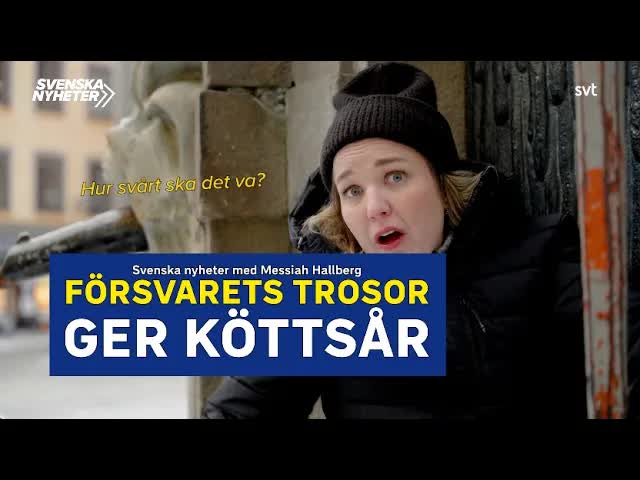 Svenska nyheter: Trosor i kriget