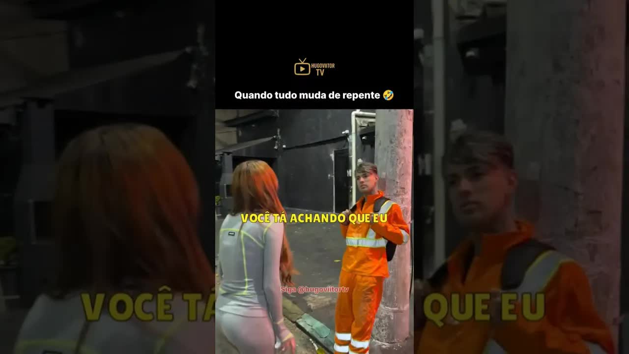 A ruiva e o gari: uma abordagem inesperada