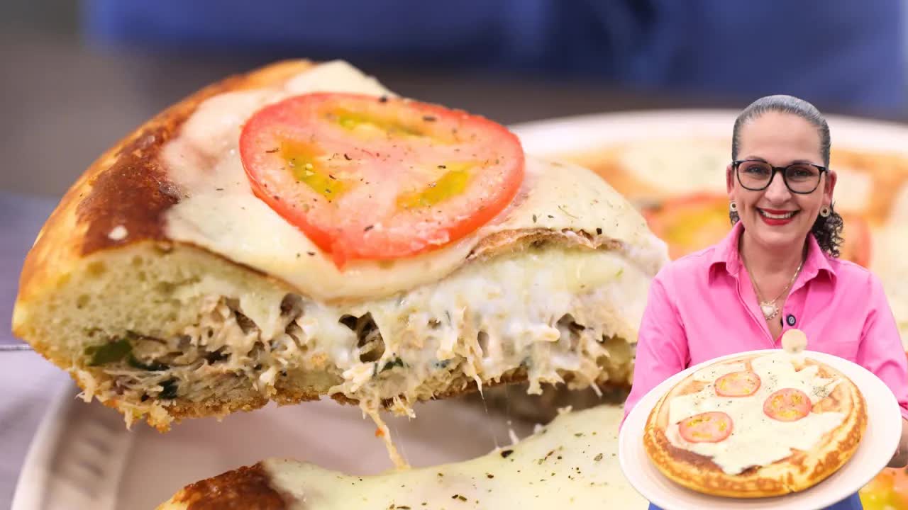 Torta de Frango na Frigideira Fácil