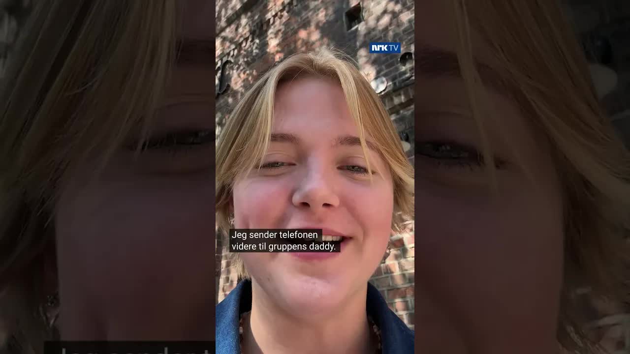 Vi sender mobilen videre med morsomme beskrivelser