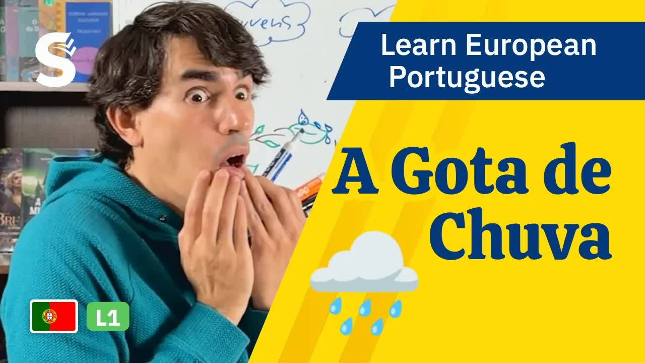 A História da Gota de Chuva Medrosa