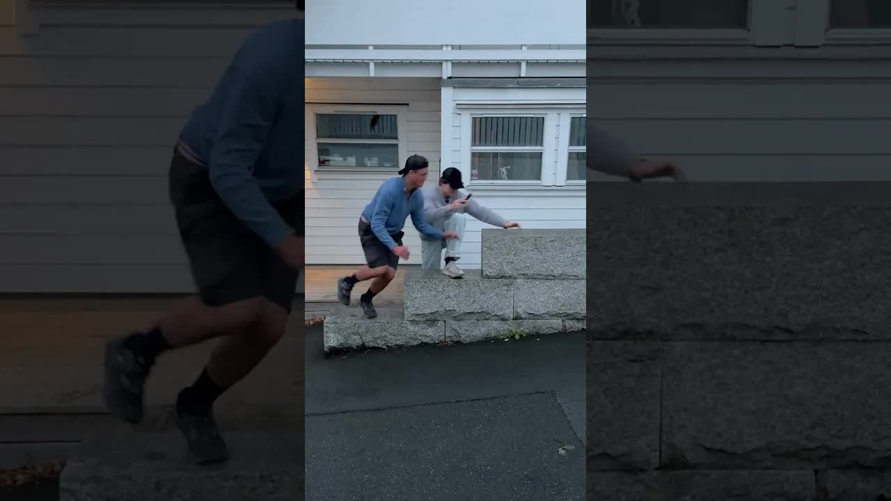 Ring på spring med ett skritt