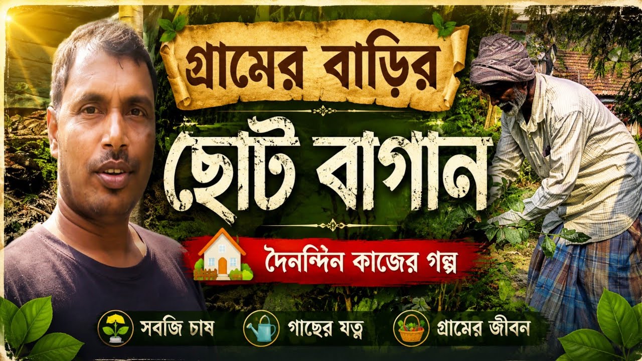 গ্রামের বাগান ও দৈনন্দিন জীবনের গল্প