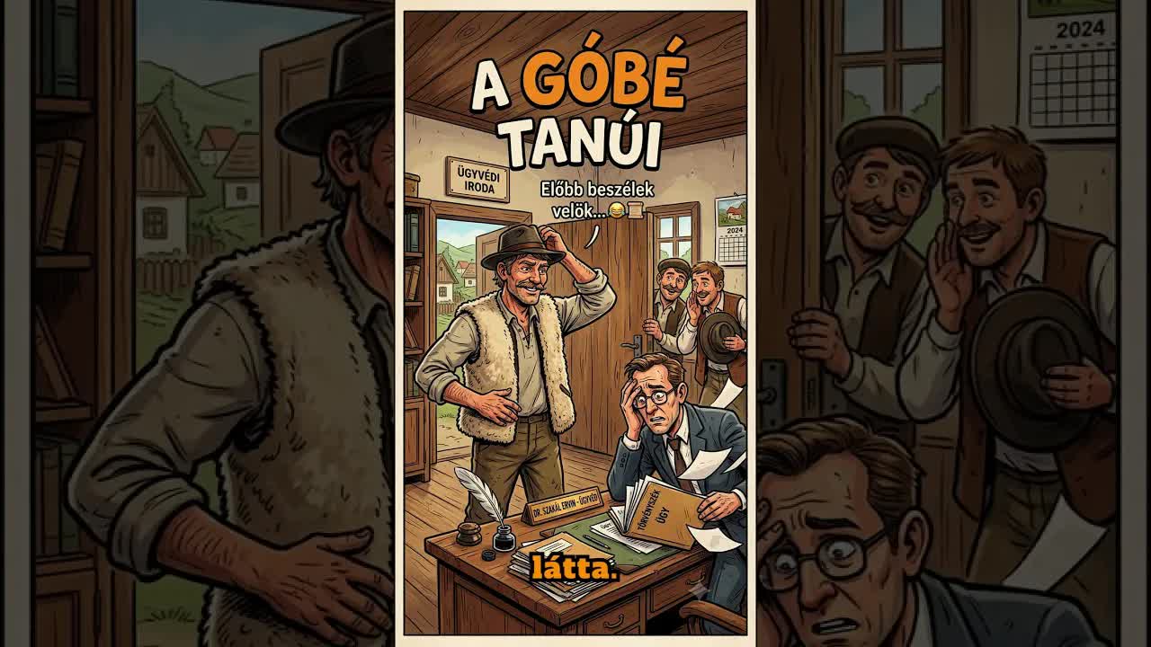 A székely góbé tanúi: Egy klasszikus vicc
