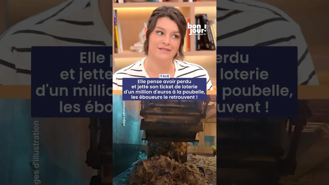 Des éboueurs retrouvent un ticket de loterie gagnant