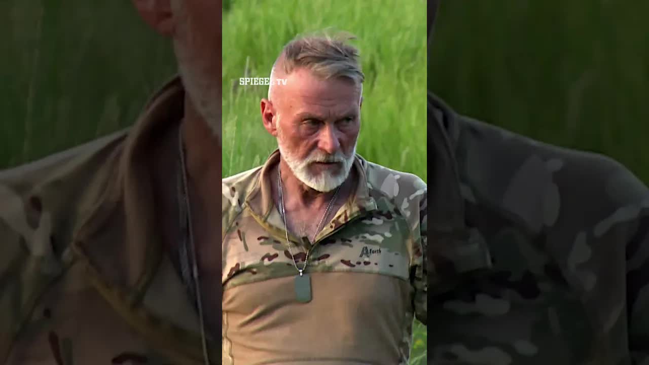 Ein deutscher Kämpfer an der ukrainischen Front