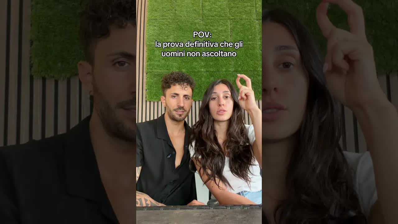 Uomini non ascoltano: prova con le dita