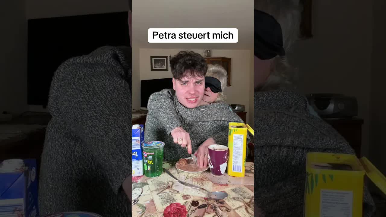 Petra übernimmt meine Arme