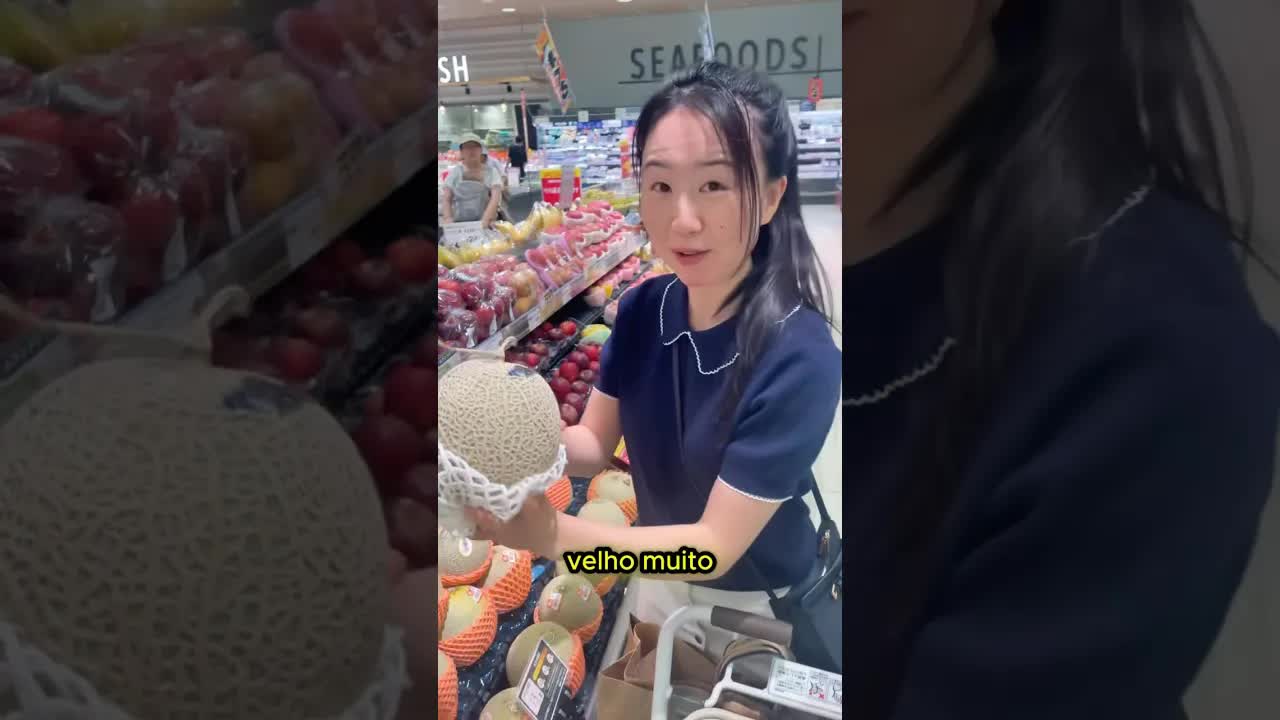 Preços de frutas no Japão: melancia e melão