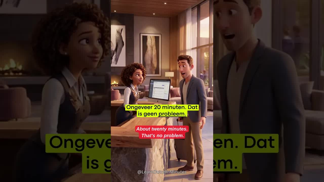 Hotelcheck-in: kamer nog niet klaar