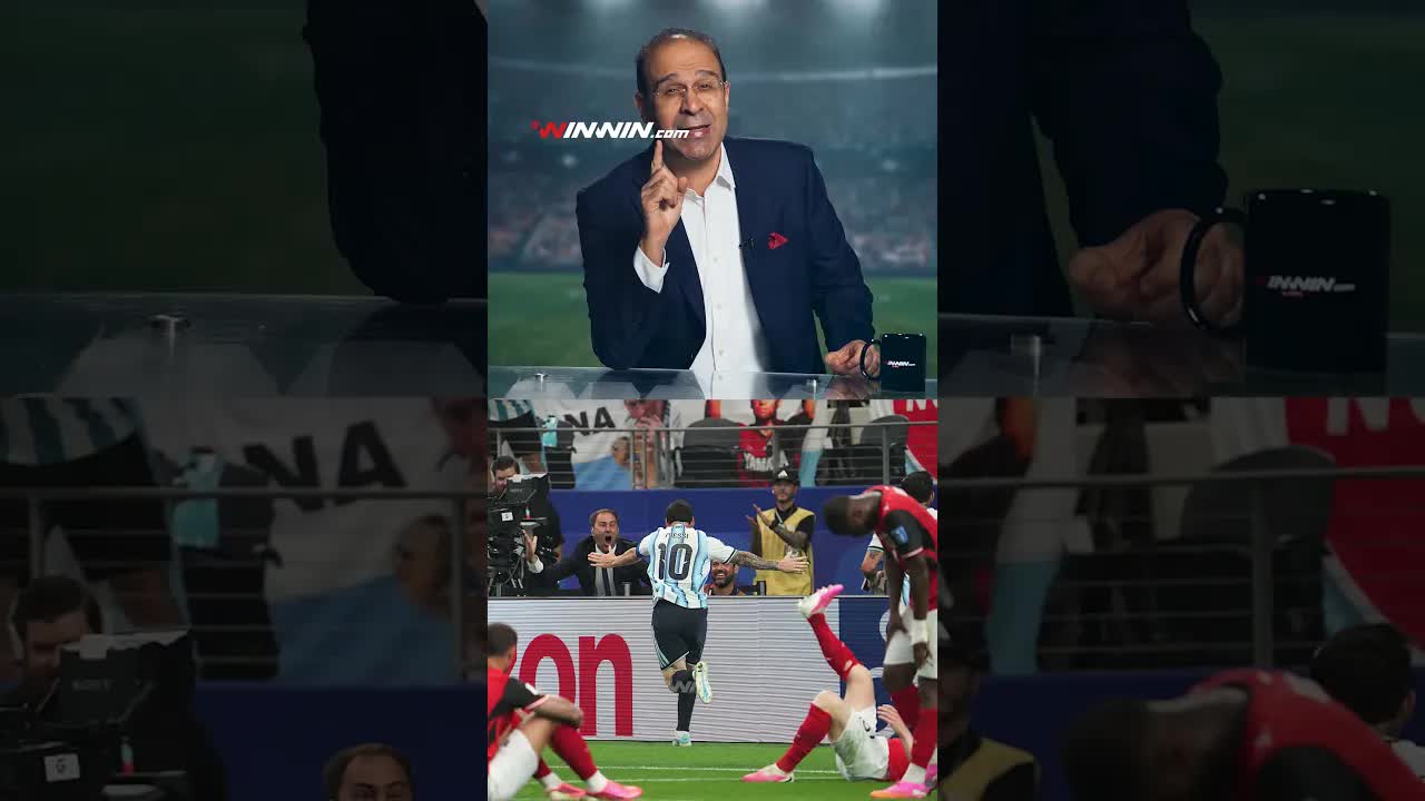 لقاء عصام الشوالي مع ميسي في المصعد