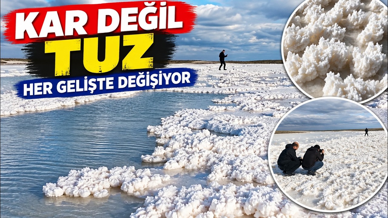 Tuz Gölü'ndeki Mantar Tuzları ve Fotoğrafçılık