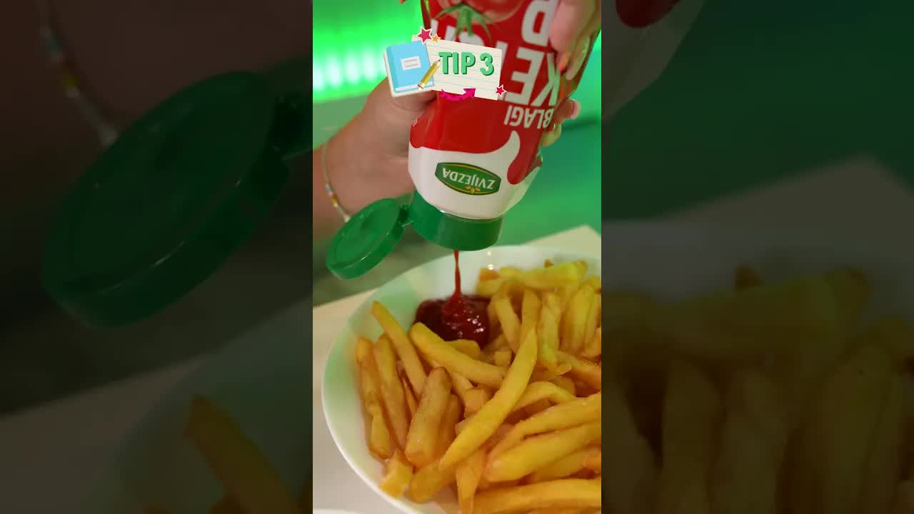 Kako vi jedete krumpiriće s kečapom