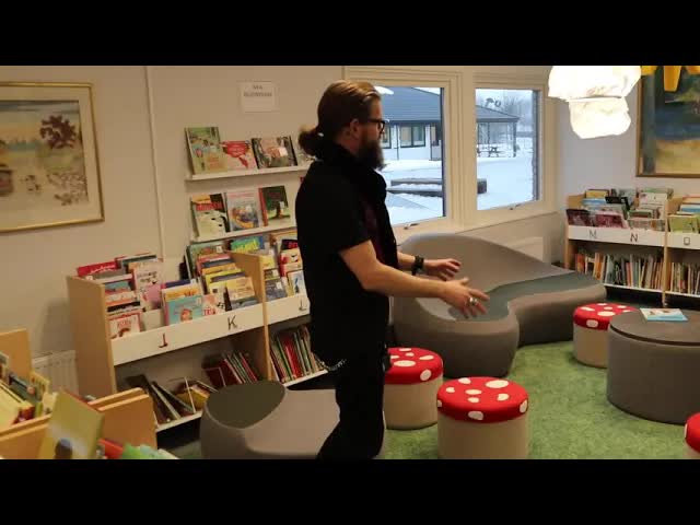 Guidning till Förslövs nya bibliotek