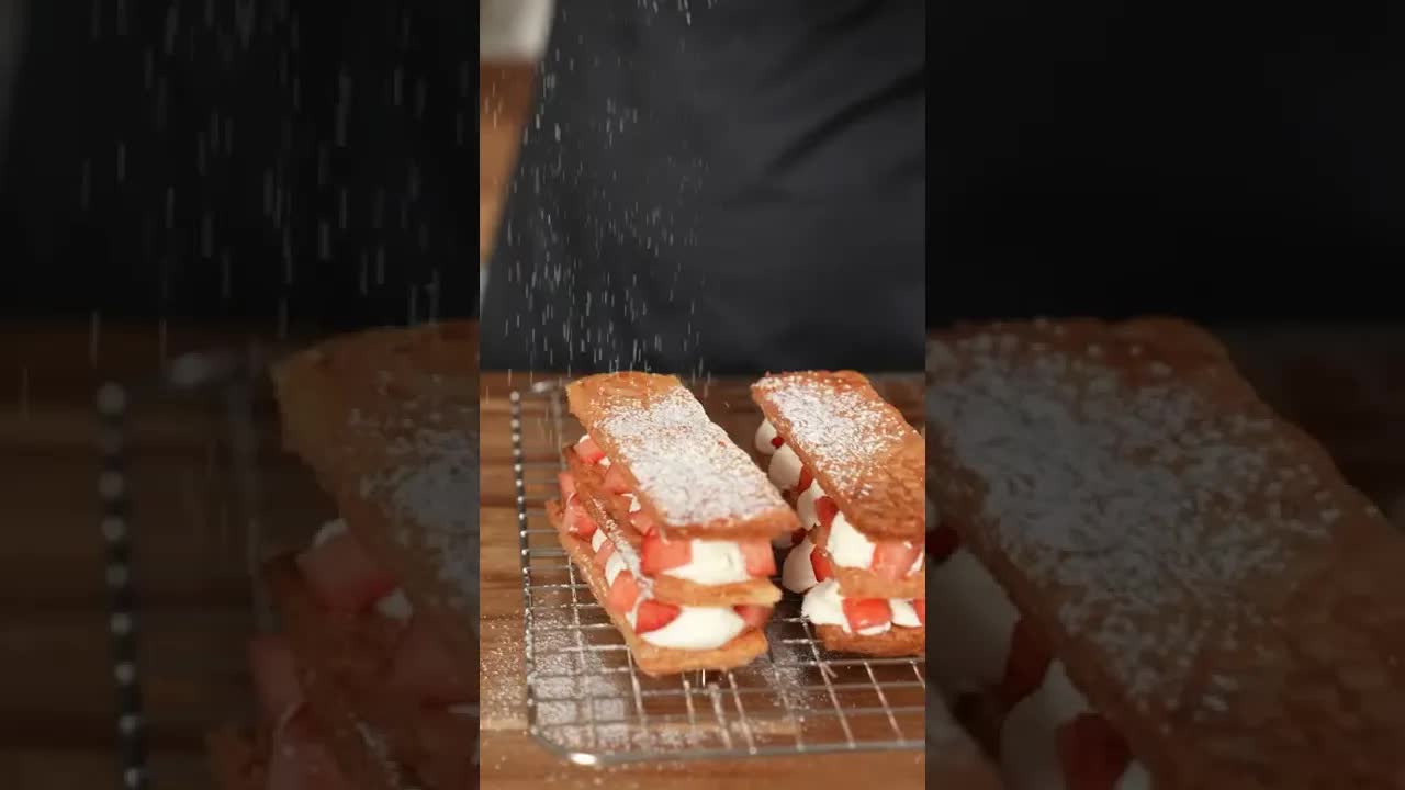 מילפיי תותים קל ומהיר מבצק עלים
