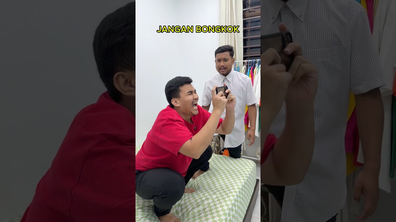 Ayah Ingatkan Anak Jangan Bongkok