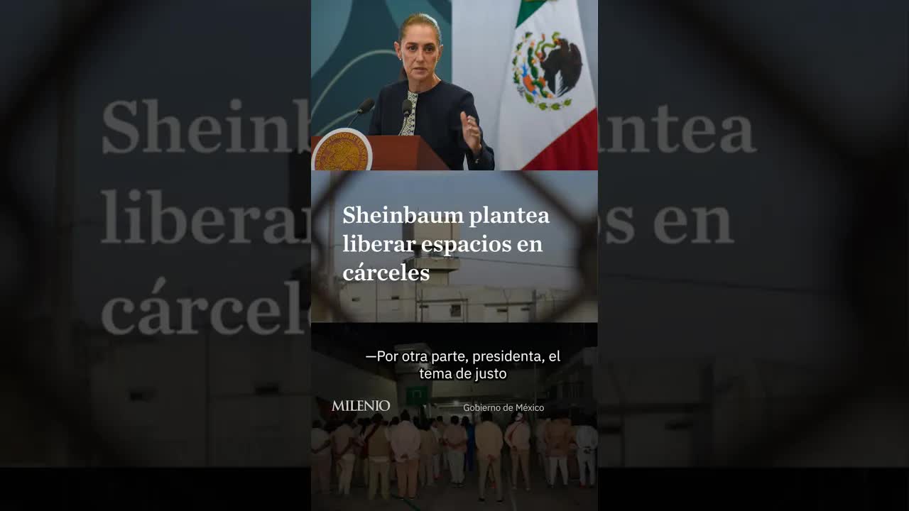 Sheinbaum anuncia plan para cárceles del Edomex