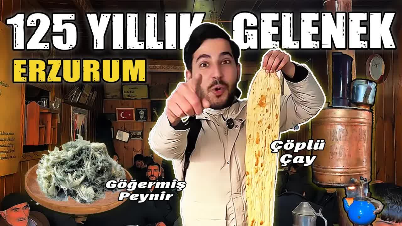 Erzurum'da 125 Yıllık Geleneksel Kahvaltı Deneyimi