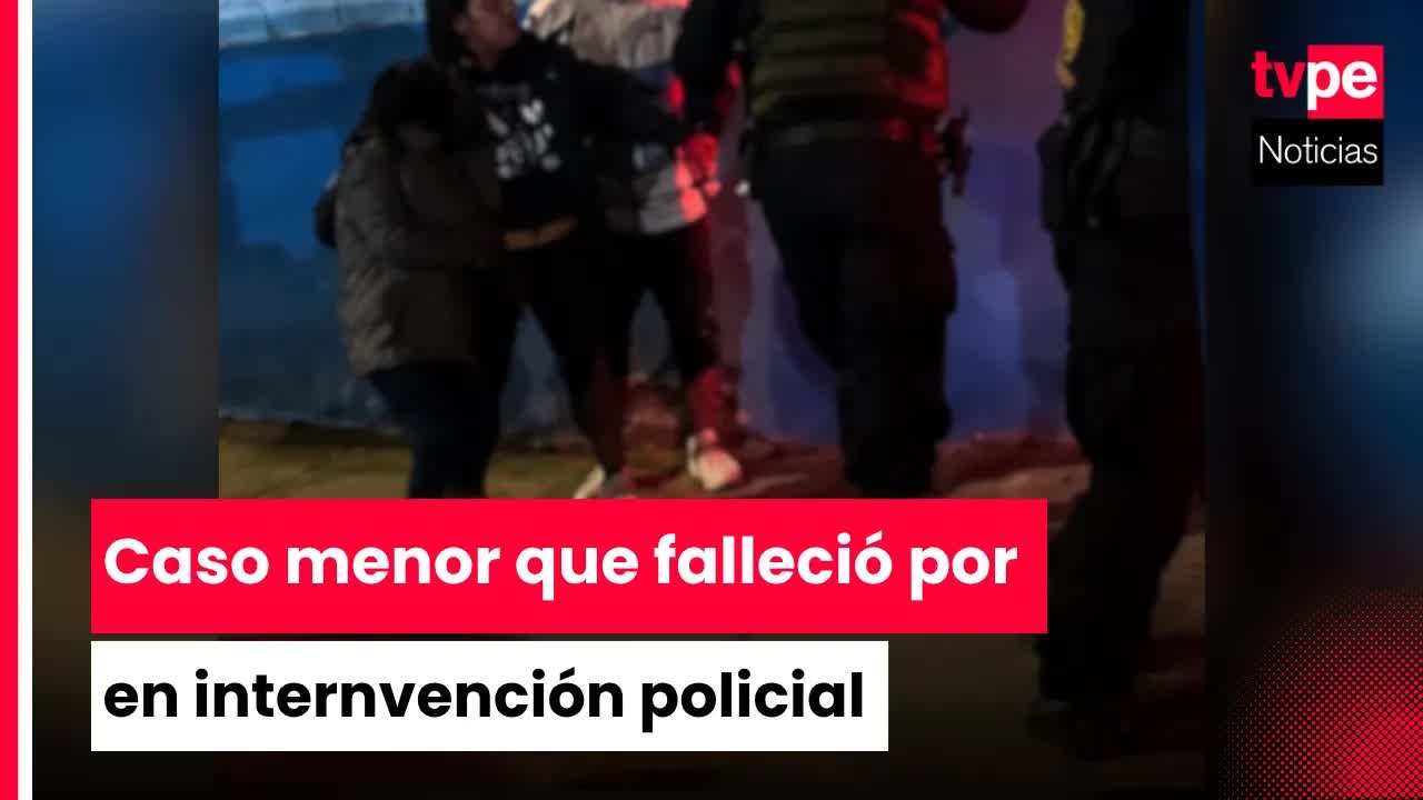 Muerte de niño de 8 años en operativo policial