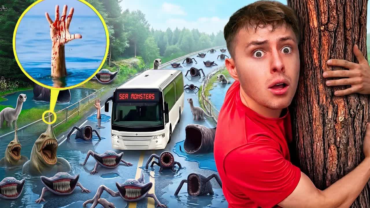 Nalezení autobusu mořských příšer