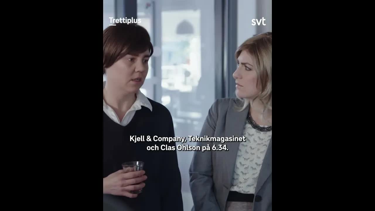 Kim springer från väktare i gallerian