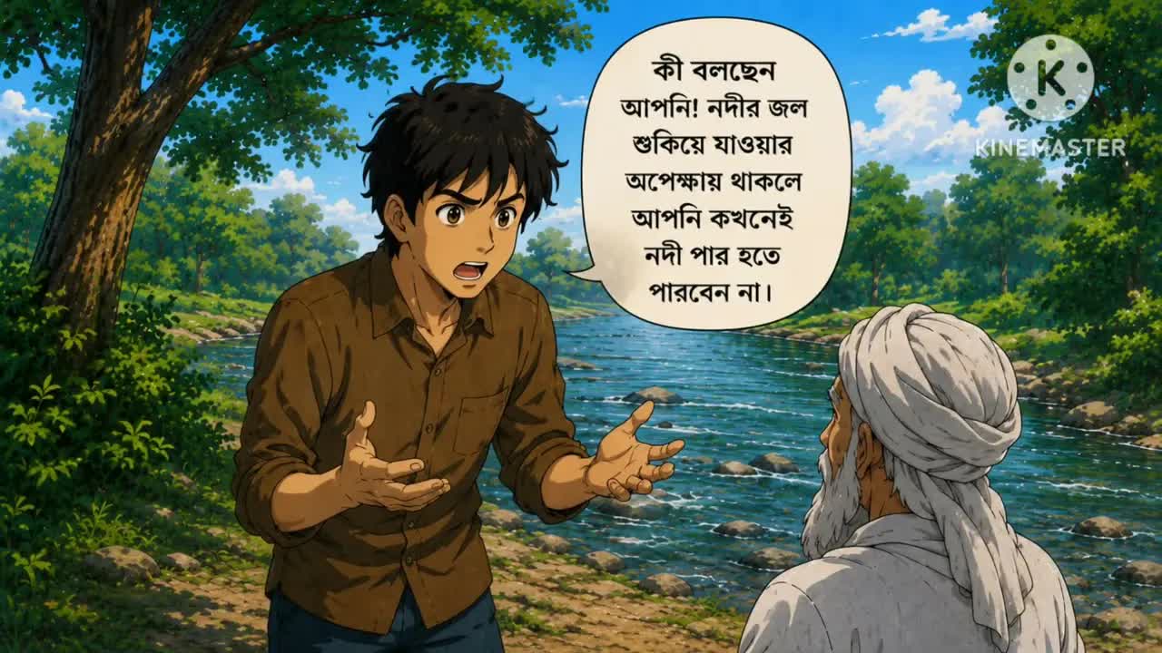 নদীর ধারে ফকিরের জীবন শিক্ষা