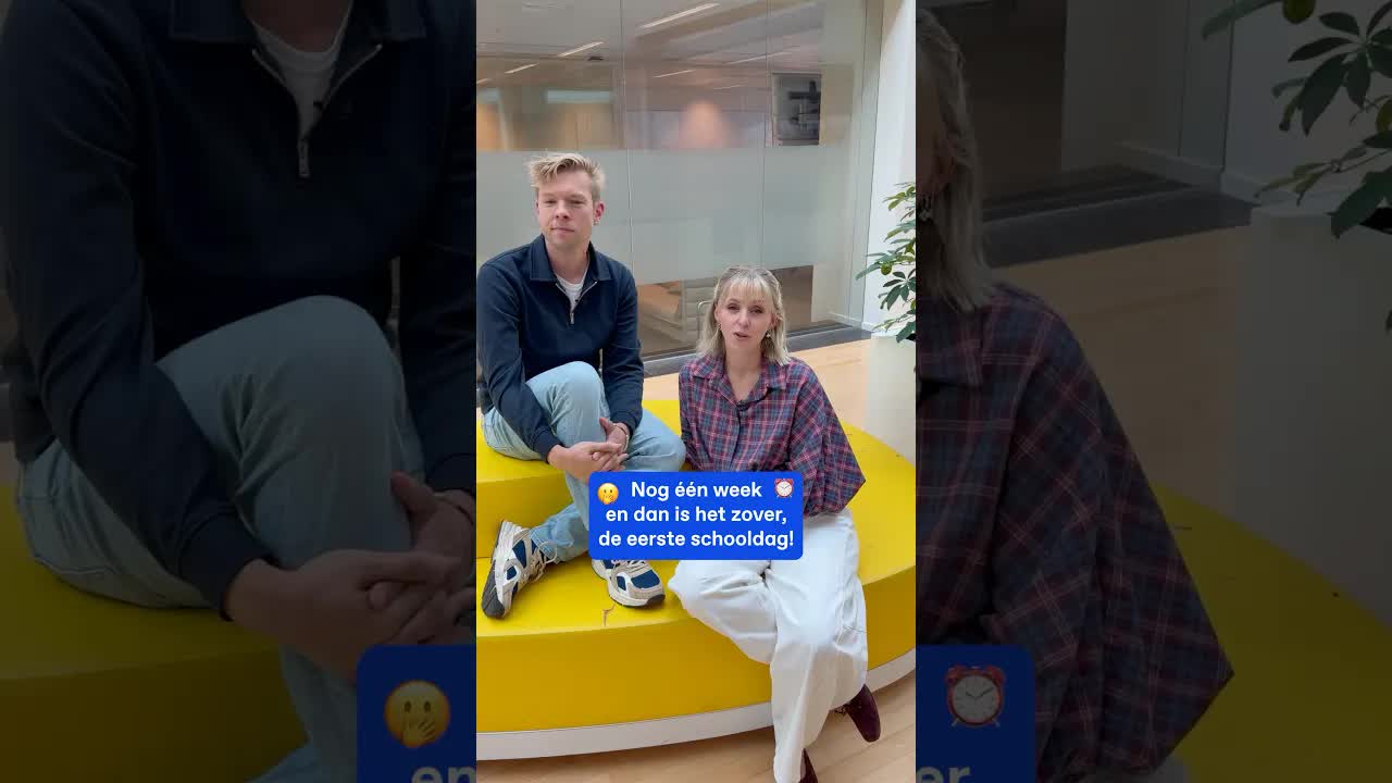 Ben jij klaar voor de eerste schooldag?