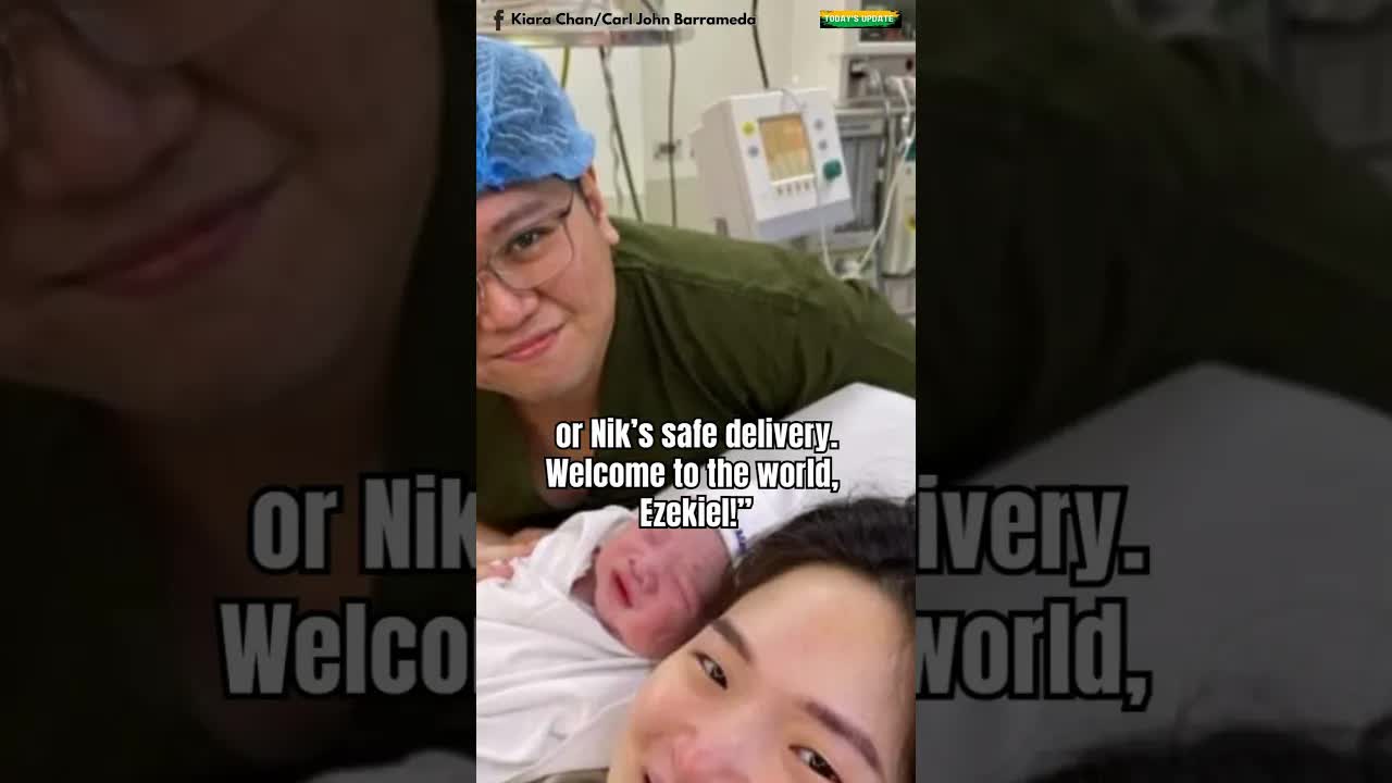 Tatay na si Carl John Barrameda sa unang anak