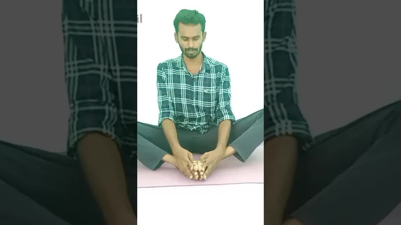 பட்டர்ஃப்ளை மற்றும் சிசுபாலாசனம் பயிற்சி முறை