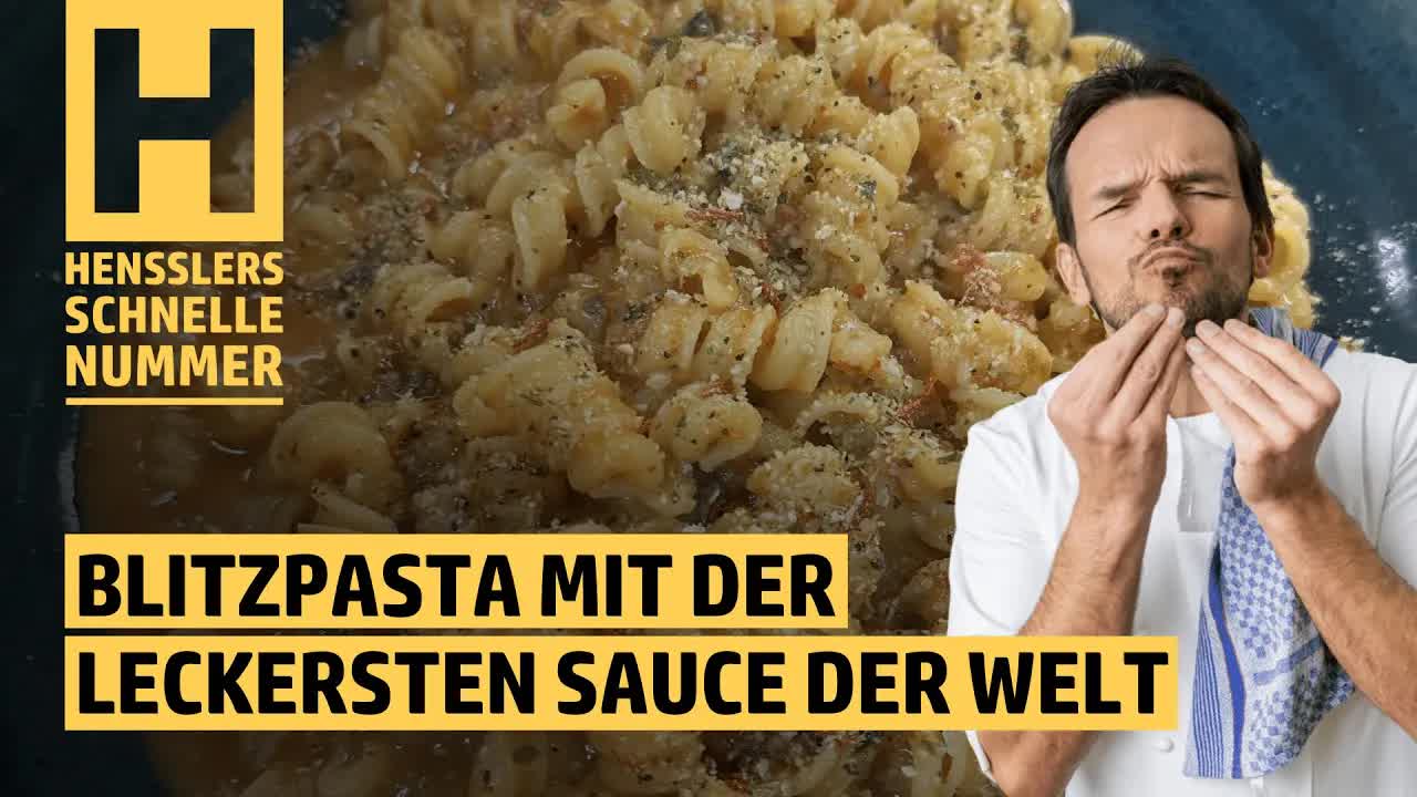 Schnelle Blitzpasta mit Tomatensoße von Steffen Henssler