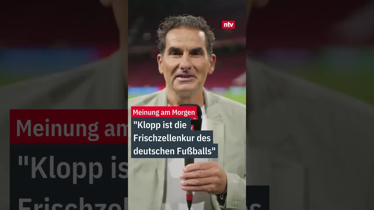 Klopp als Frischzellenkur für den deutschen Fußball