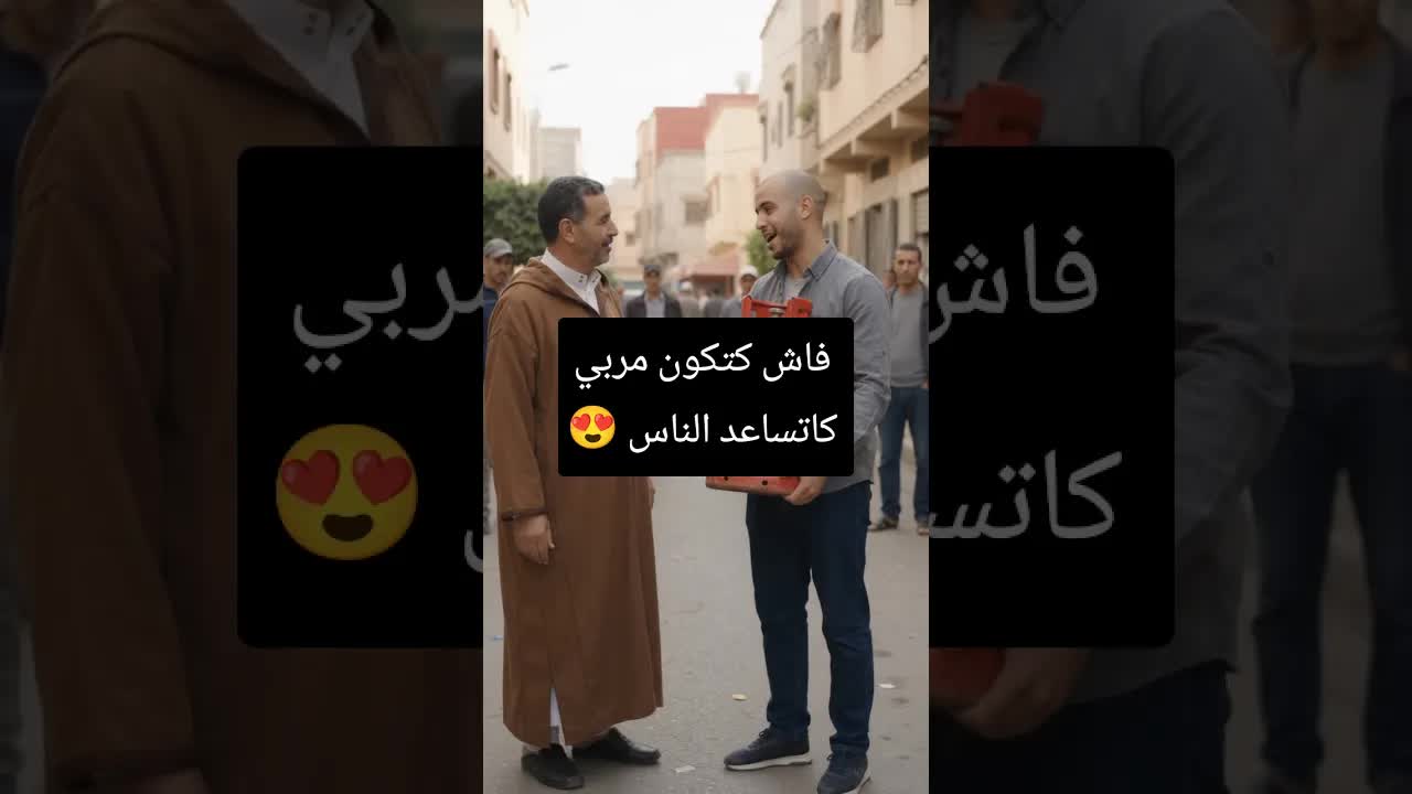 شاب يسخر من صديقه بطريقة طريفة