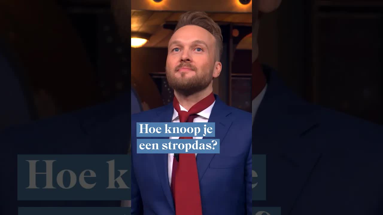 Hoe knoop je een Windsor-knoop?