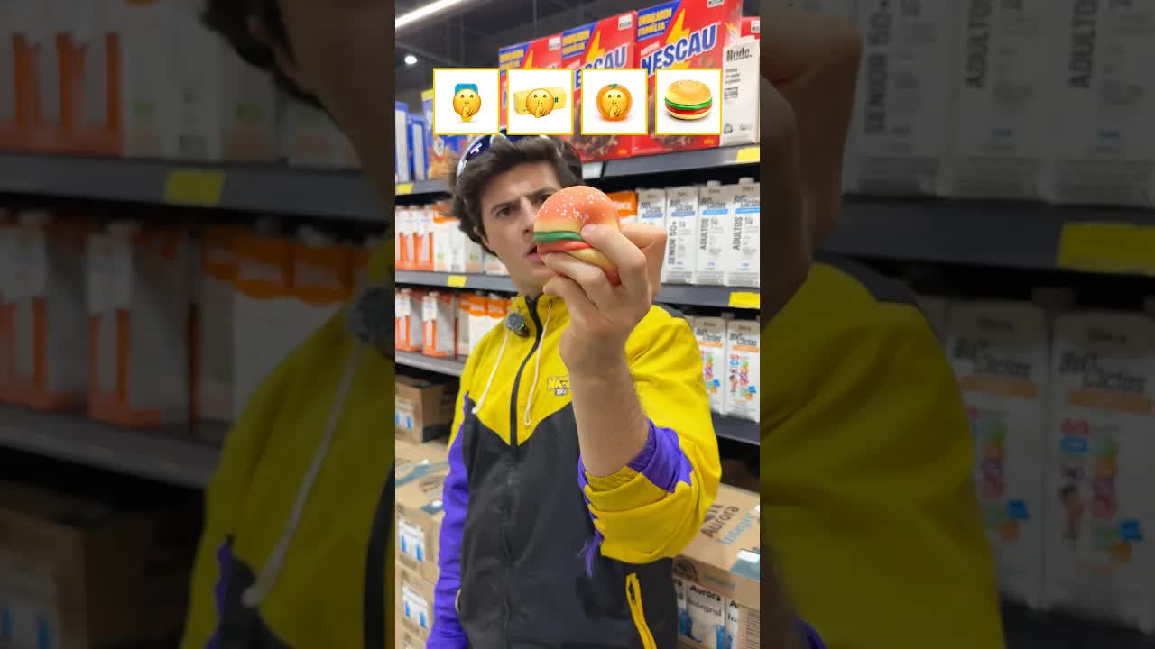Camuflando Squishys no Mercado e Voltando Depois